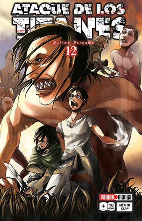 Ataque De Los Titanes N°12