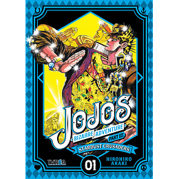 JoJo's Bizarre Adventure Parte III Stardust Crusaders: Tomo 01