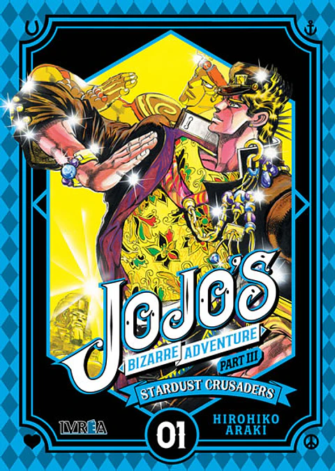 JoJo's Bizarre Adventure Parte III Stardust Crusaders: Tomo 01