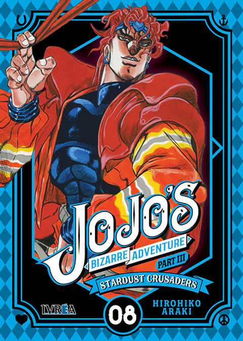 JoJo's Bizarre Adventure Parte III Stardust Crusaders: Tomo 08