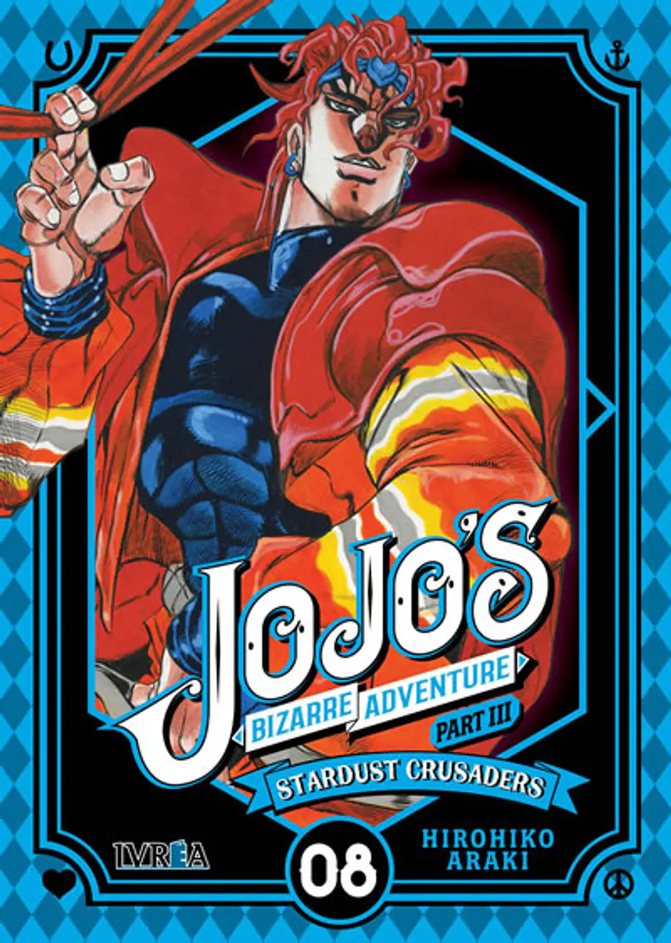 JoJo's Bizarre Adventure Parte III Stardust Crusaders: Tomo 08 1