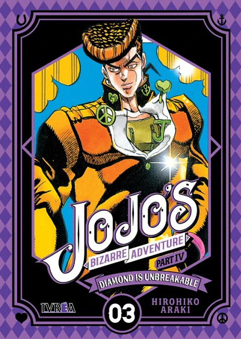 JoJo's Bizarre Adventure Parte IV Diamond is Unbreakable: Tomo 03