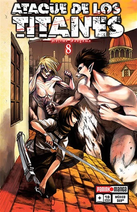 Ataque De Los Titanes N°08