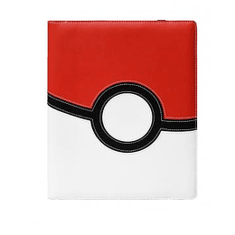 Carpeta Ultra-Pro Premium 9 bolsillos Cuero Pokemon: Pokeball