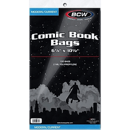 Comic Bags - Current/Modern Comic Bags (x100)