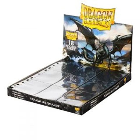 Hojas Dragon Shield Premium 18 bolsillos (x1)