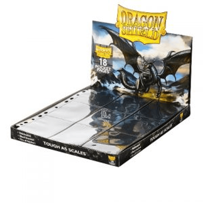 Hojas Dragon Shield Premium 18 bolsillos (x50)