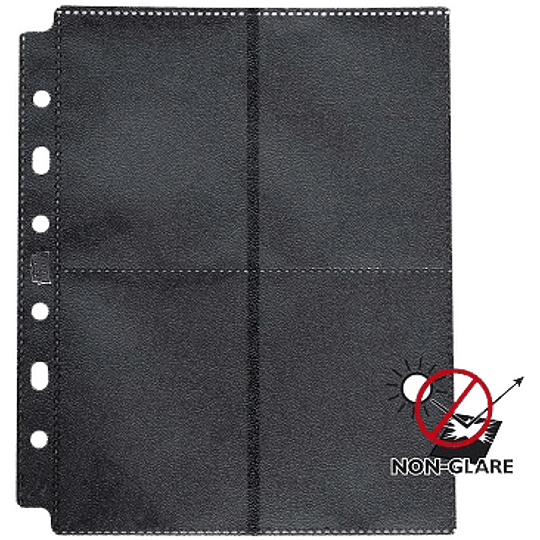 Hojas Dragon Shield Premium Non Glare 8 bolsillos (x1)
