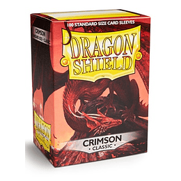 Protectores Dragon Shield Classic- Carmesí­ (x100)