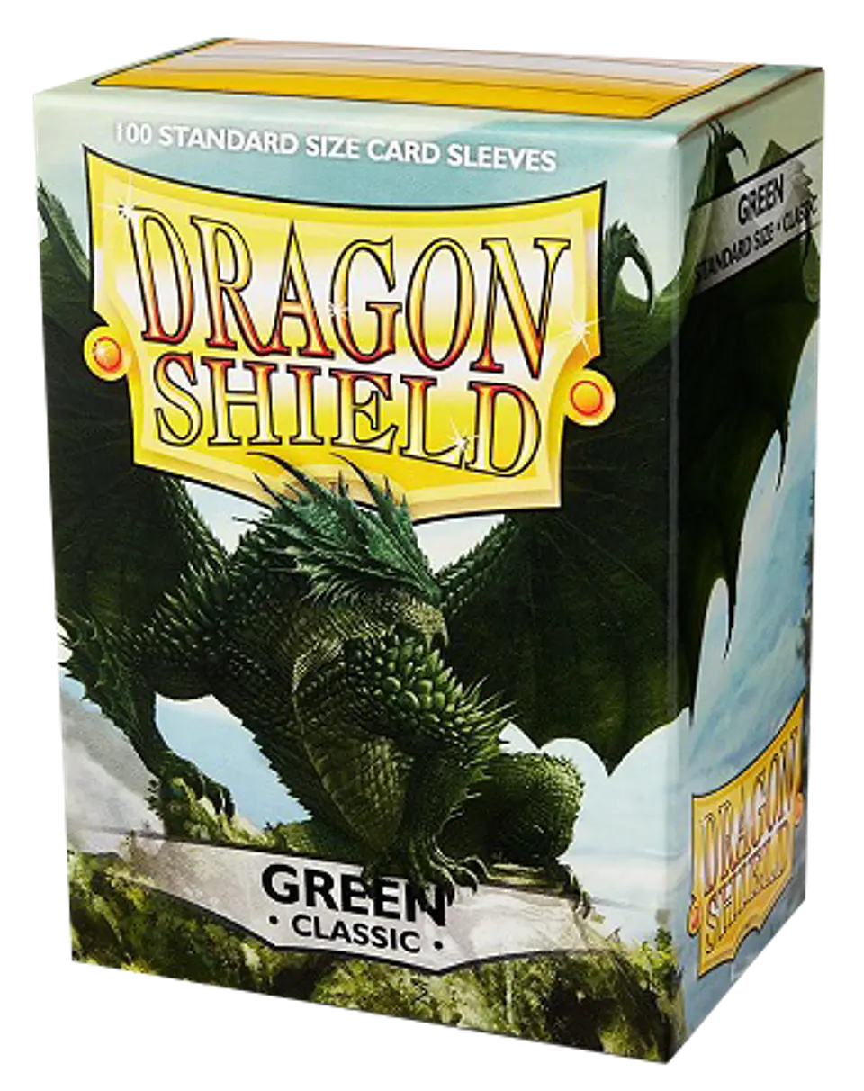 Protectores Dragon Shield Classic: Verde - Green (x100) 1