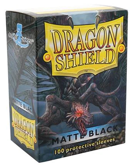 Protectores Dragon Shield Matte - Black - Negro (x100)