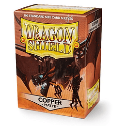 Protectores Dragon Shield Matte - Cobre (x100)