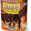 Protectores Dragon Shield Matte - Cobre (x100) 1