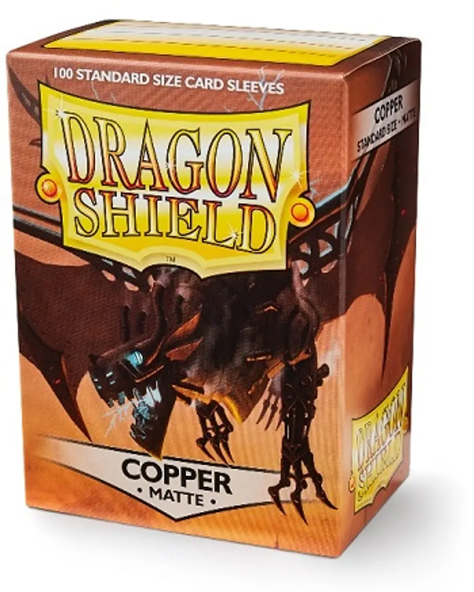 Protectores Dragon Shield Matte - Cobre (x100) 1