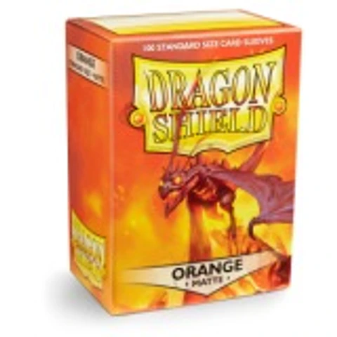 Protectores Dragon Shield Matte - Naranjo (x100)