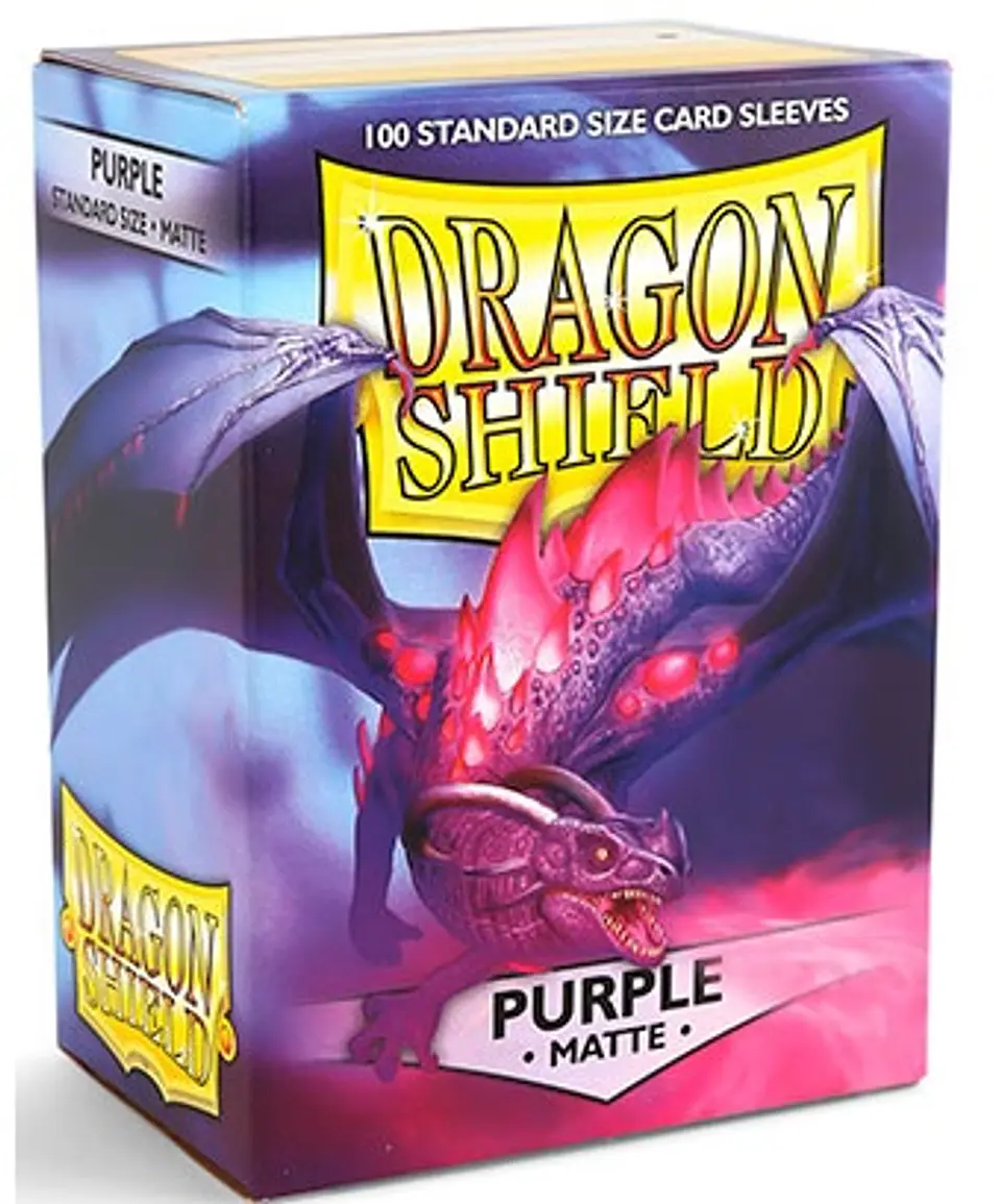 Protectores Dragon Shield Matte - Purpura (x100) 1