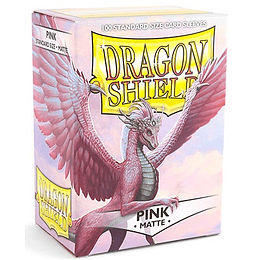 Protectores Dragon Shield Matte - Rosado (x100)