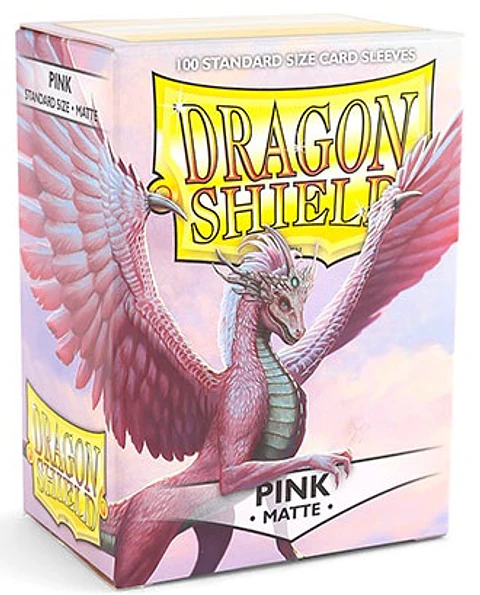 Protectores Dragon Shield Matte - Rosado (x100)