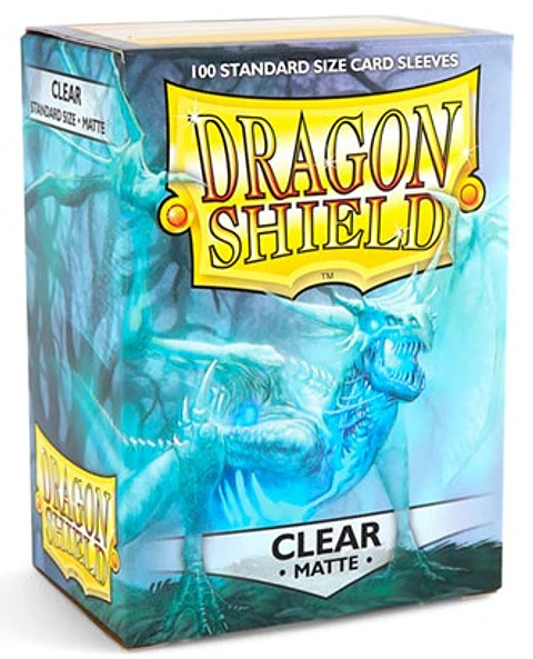 Protectores Dragon Shield Matte - Transparente (x100)