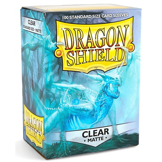 Protectores Dragon Shield Matte - Transparente (x100)
