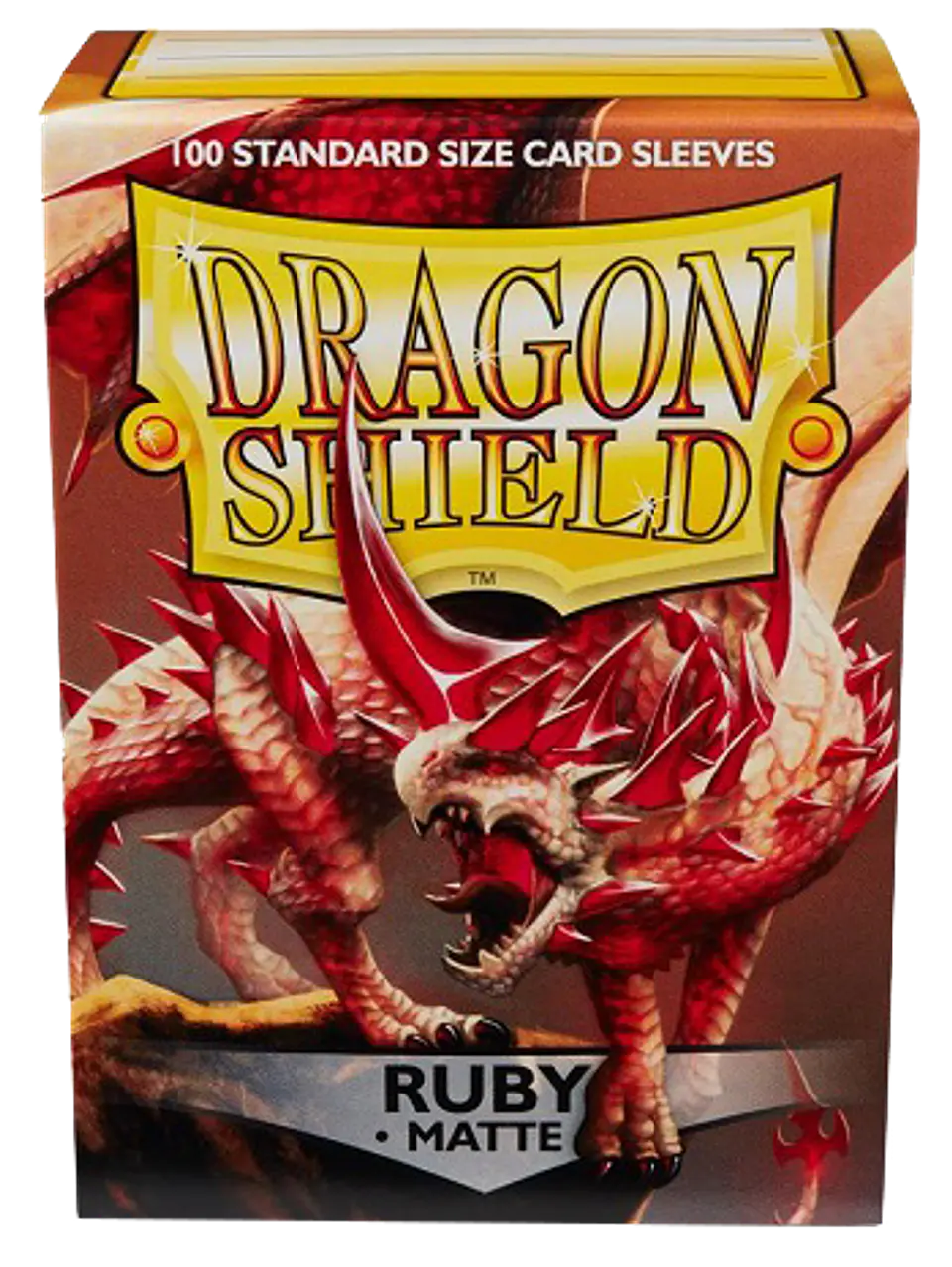Protectores Dragon Shield Matte - Ruby (x100) 1