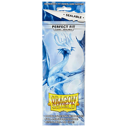 Protectores Dragon Shield Perfect Fit - Clear Sealable (x100)