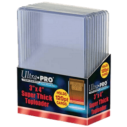 Toploaders Ultra-Pro - Super Thick 120pt 3'' x 4'' (x1)