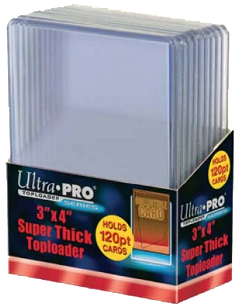 Toploaders Ultra-Pro - Super Thick 120pt 3'' x 4'' (x10)