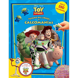 Toy Story Tesoro De Libros De Calcomanias