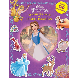 Disney Princesa Tesoro De Libros De Calcomanias