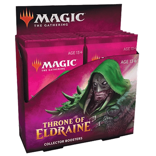 Caja de Collector Boosters Throne of Eldraine