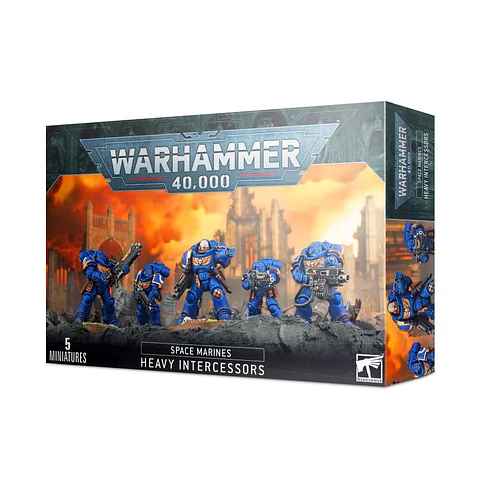 Space Marines: Heavy Intercessors - Intercesores pesados
