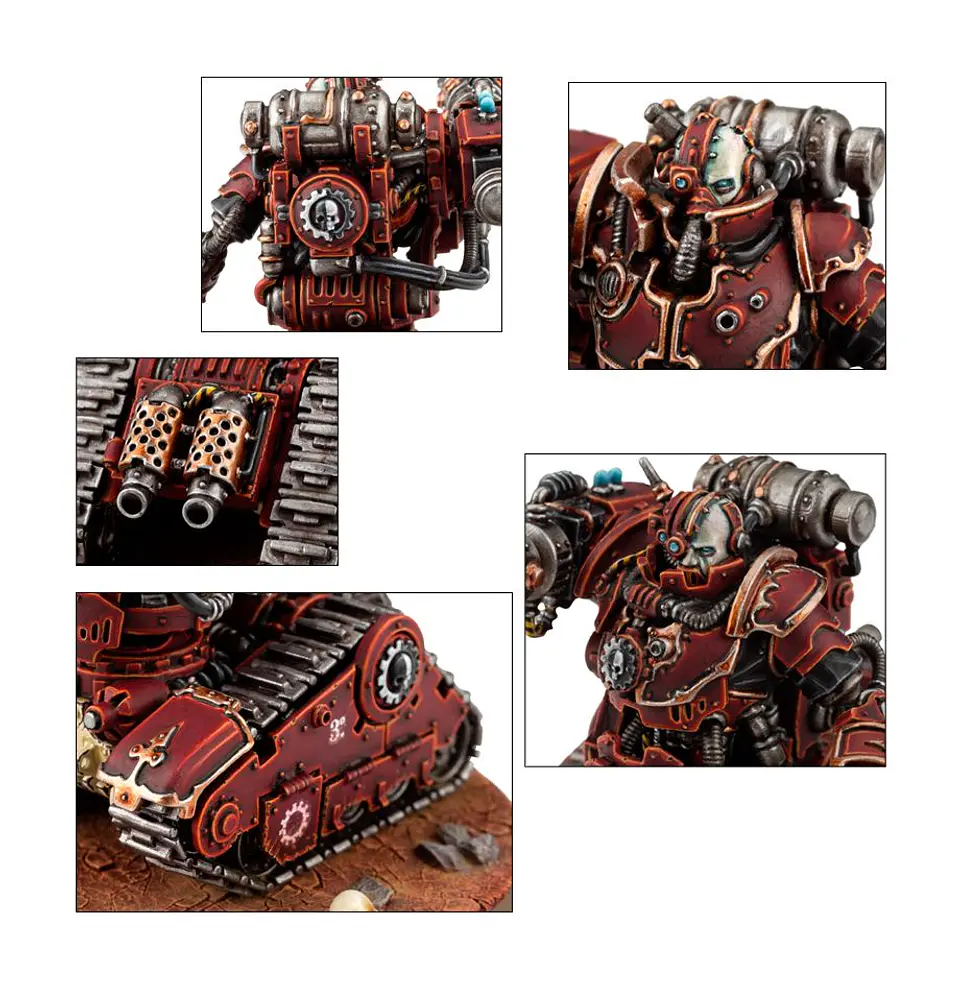 Adeptus Mechanicus: Kataphron Battle Servitors - Servidores De Batalla Kataphron 4