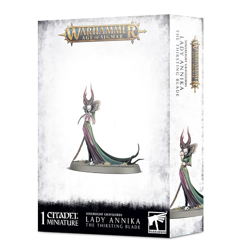 Soulblight Gravelords: Lady Annika The Thirsting Blade - Lady Annika La Espada Sedienta