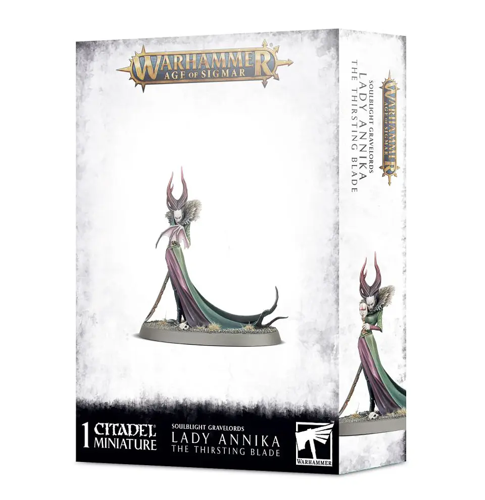Soulblight Gravelords: Lady Annika The Thirsting Blade - Lady Annika La Espada Sedienta 1