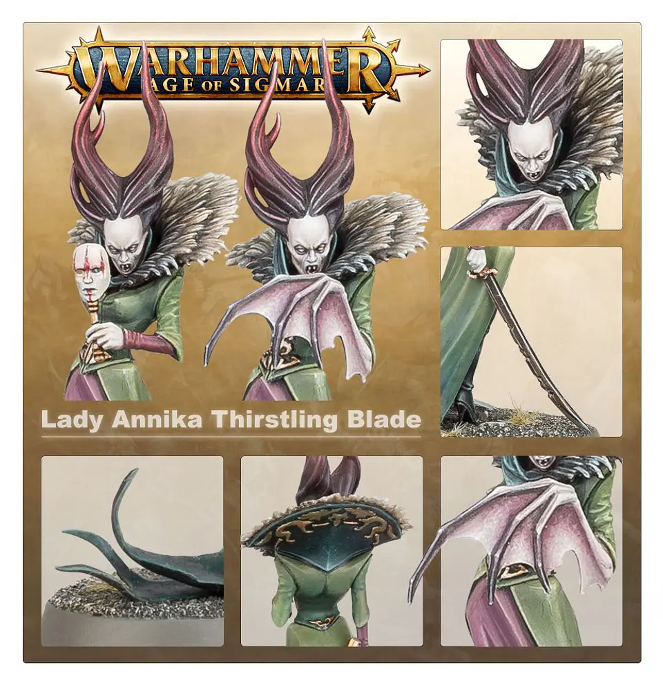 Soulblight Gravelords: Lady Annika The Thirsting Blade - Lady Annika La Espada Sedienta 2