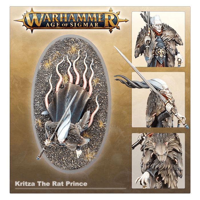 Soulblight Gravelords: Kritza The Rat Prince - Kritza, El Principe Rata 2