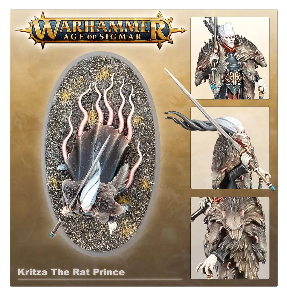 Soulblight Gravelords: Kritza The Rat Prince - Kritza, El Principe Rata 2