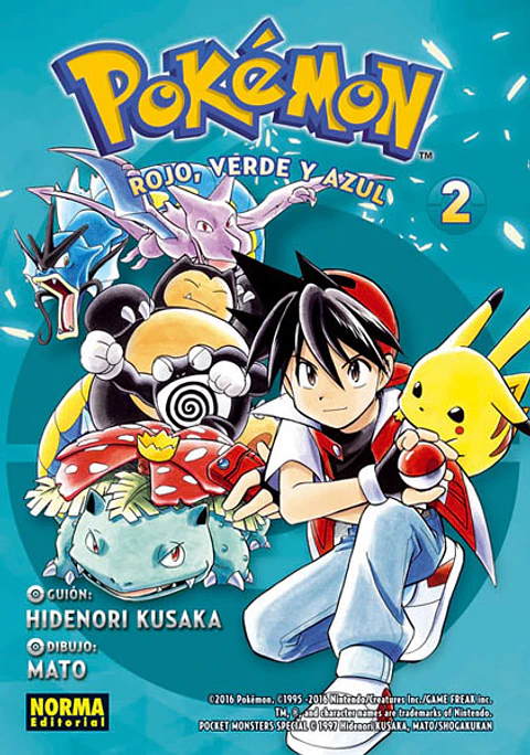 Pokémon N°02: Rojo, Verde y Azul 2