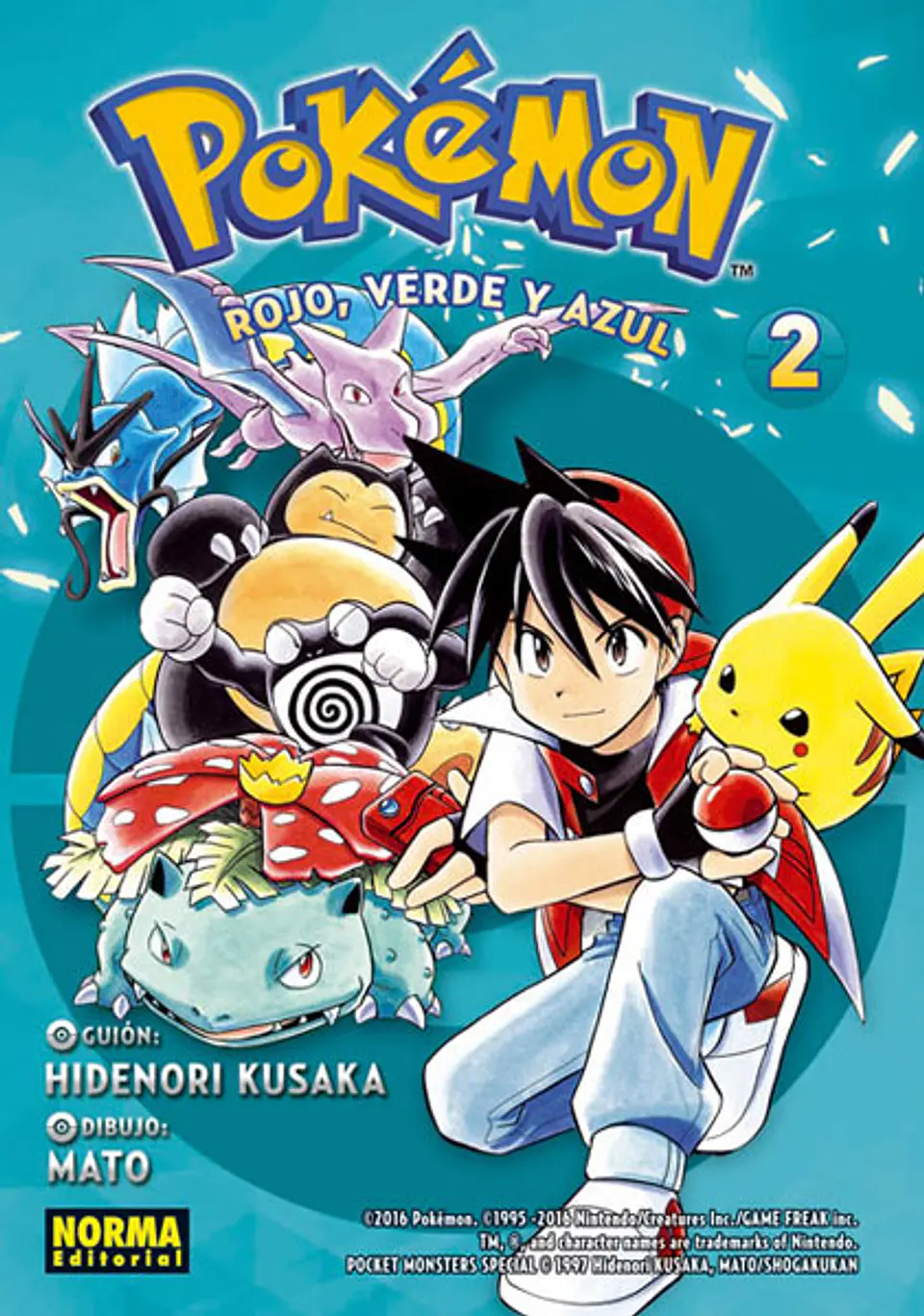 Pokémon N°02: Rojo, Verde y Azul 2 1