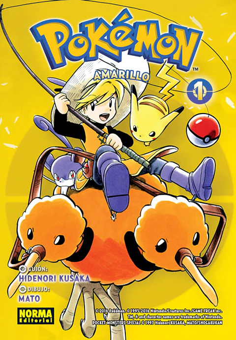 Pokémon N°03: Amarillo 1