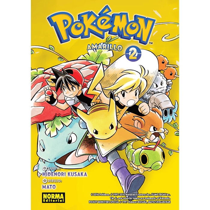 Pokémon N°04: Amarillo 2