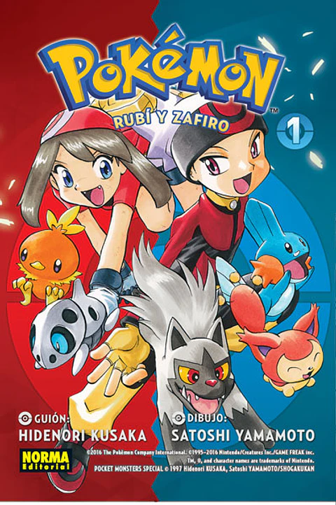 Pokémon N°09: Rubí y Zafiro 1
