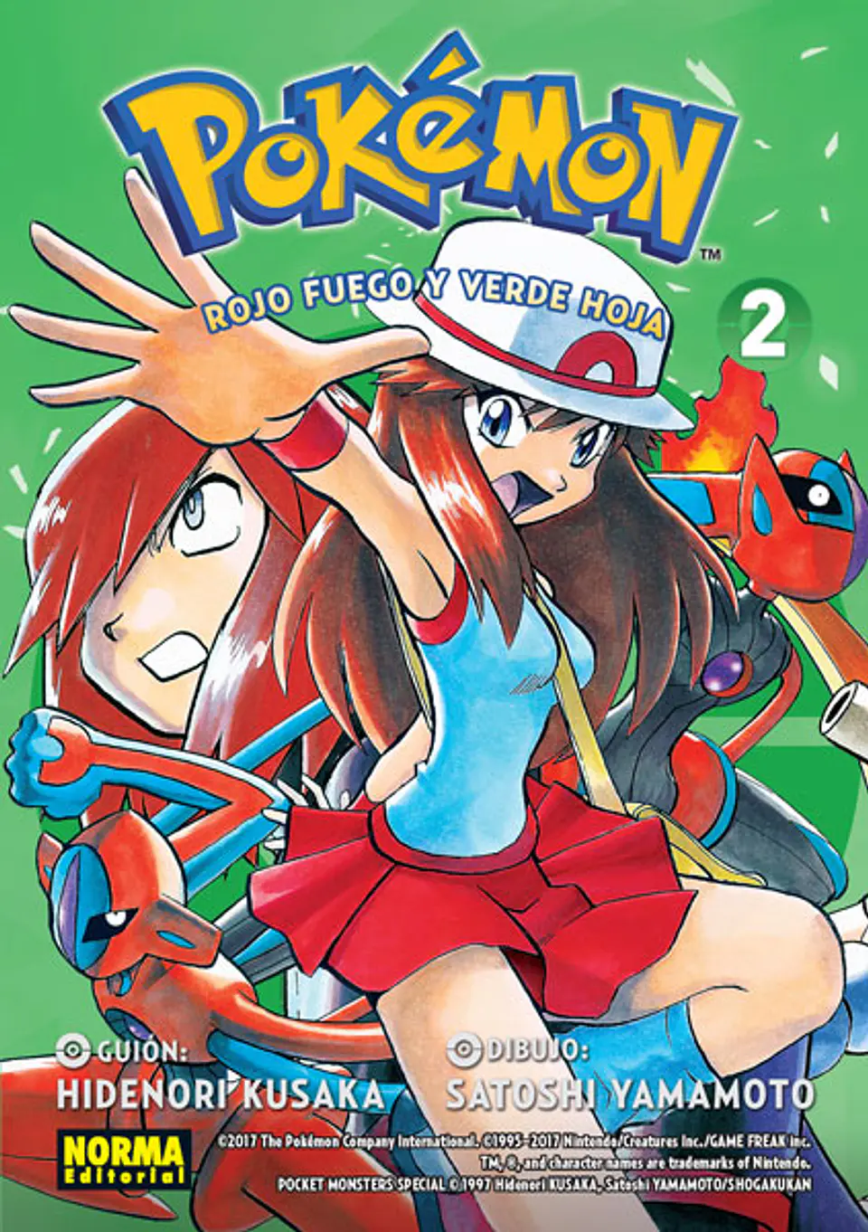 Pokémon N°14: Rojo, Fuego y Verde Hoja 2 1