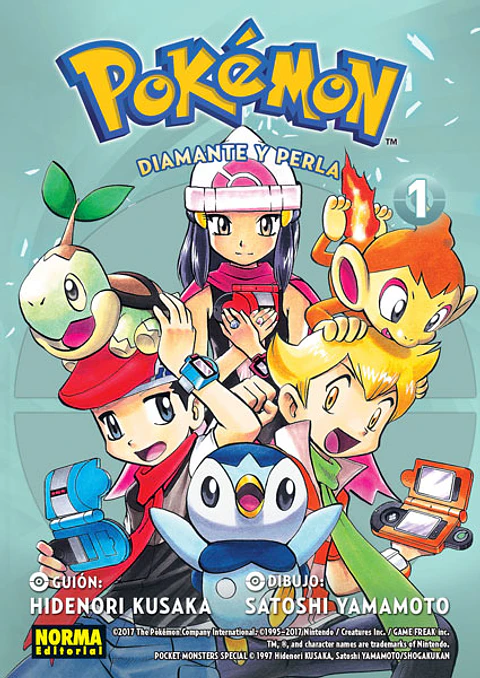 Pokémon N°17: Diamante y Perla 1