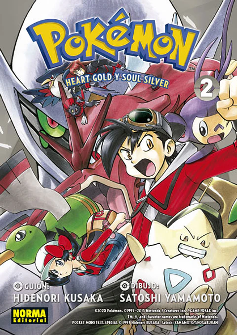 Pokémon N°25: Heart, Gold y Silver 2