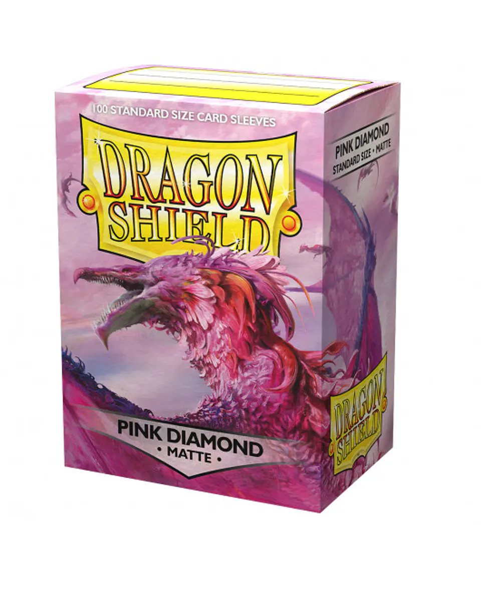 Protectores Dragon Shield Matte - Pink Diamond (x100) 1