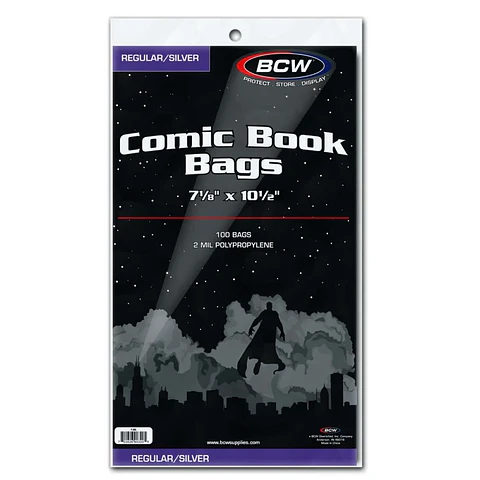 Comic Bags - Silver Age Bag (x100)