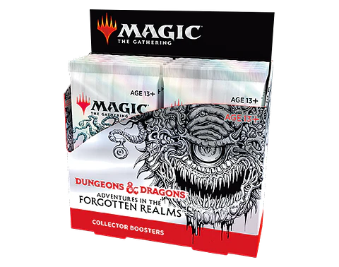 Caja de Collector Booster D&D Adventures in the Forgotten Realms