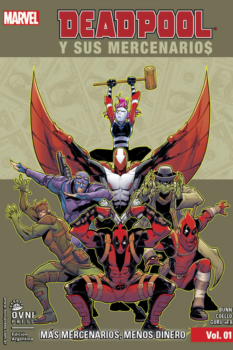 Deadpool y sus Mercenarios Vol.01: Más Mercenarios, Menos Dinero 1